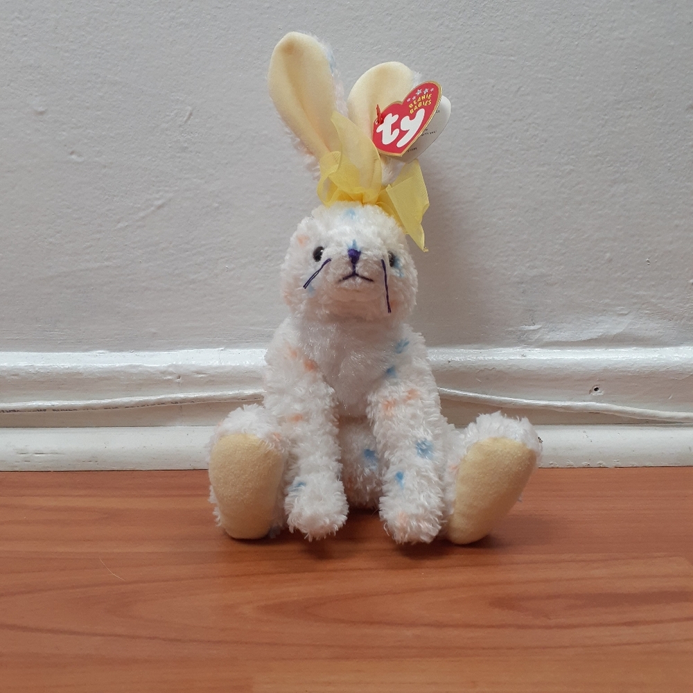TY Beanie Babies Vintage Carrots Rabbit 2001 NWT